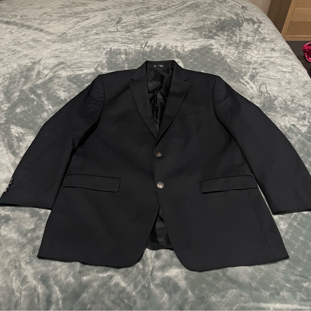 Men’s Michael Kors Elegant‎ Dark Navy Blazer 44L Business Career Interview